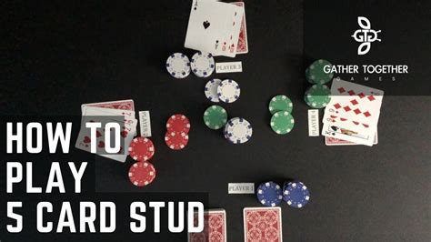 5 card stud cast|how to play 5 card stud.